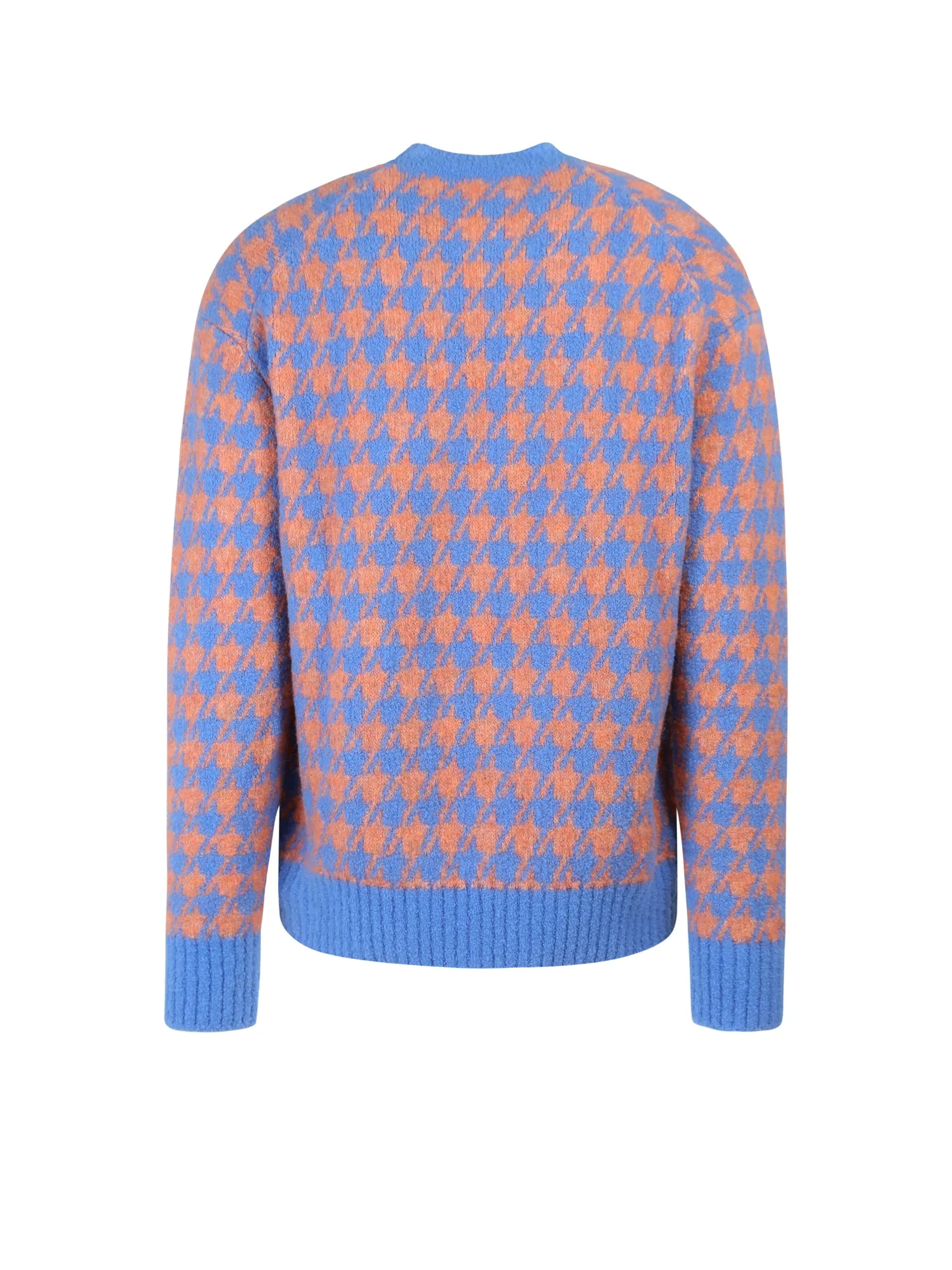 Nanushka Two-Tone Houndstooth Sweater
