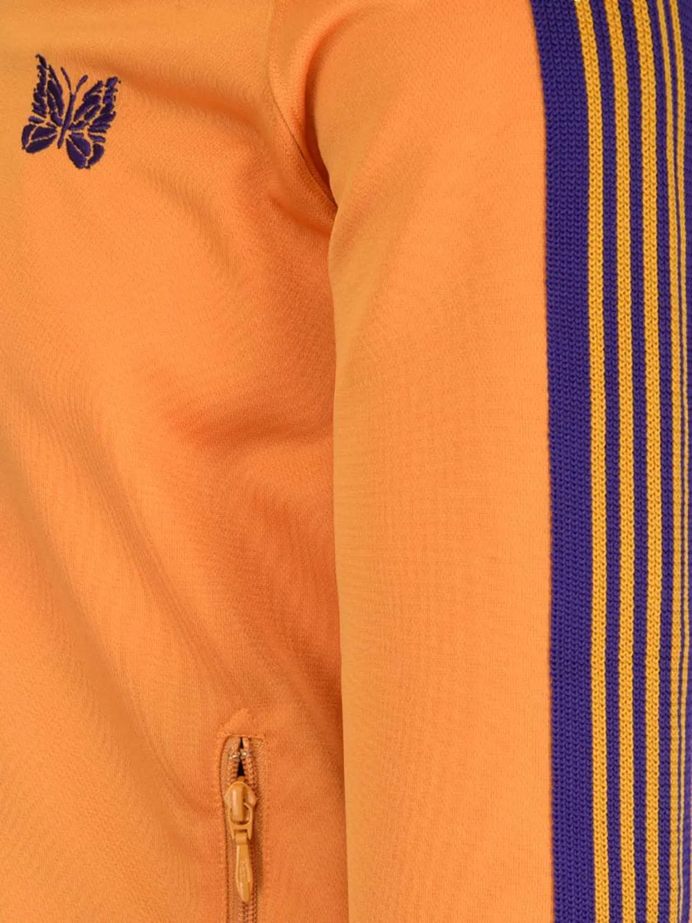 Needles Logo Detailed Zipped Jacket