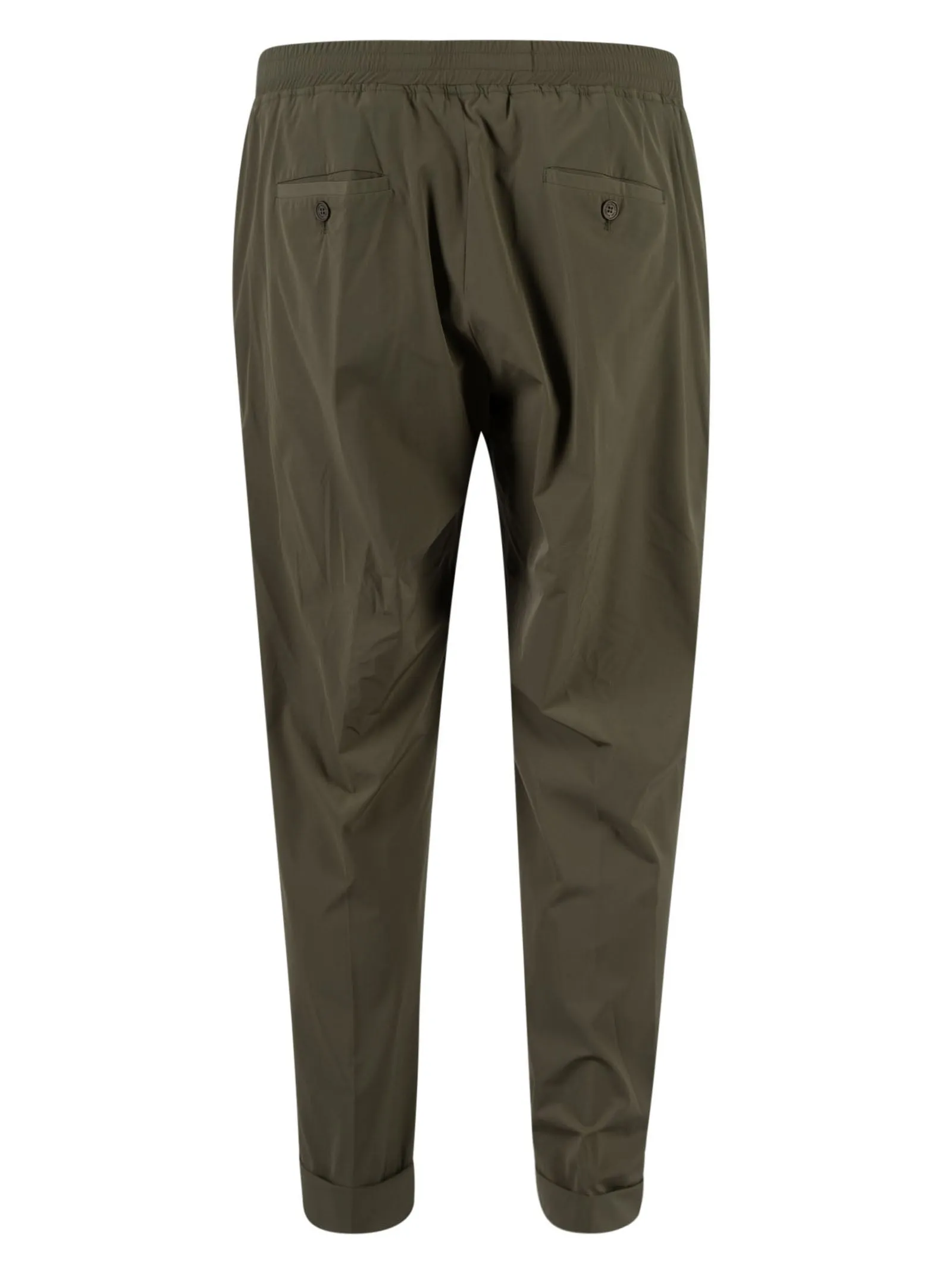 Neil Barrett Elasticated Waistband Cropped Tailored Pants
