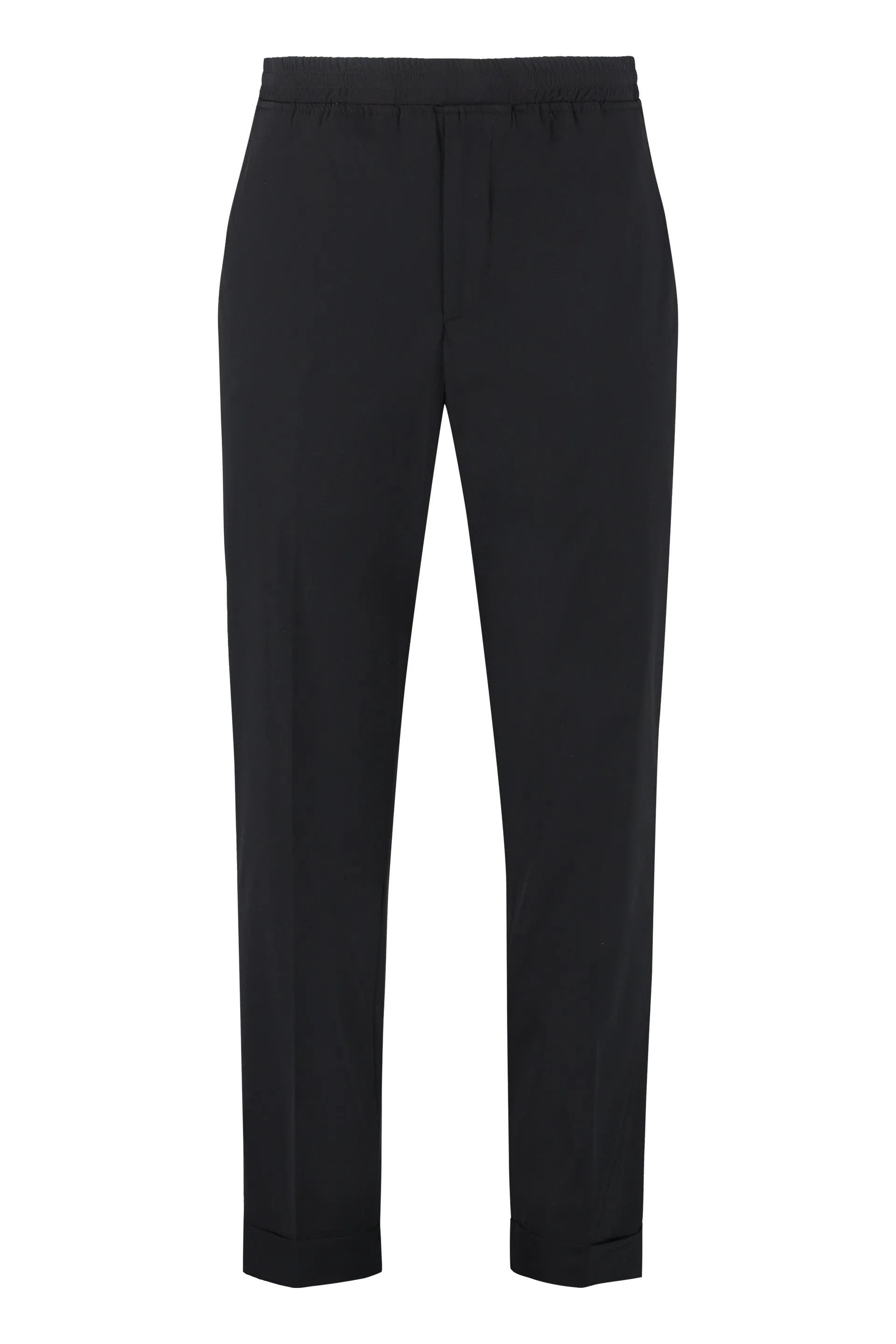 Neil Barrett Elasticated Waistband Cropped Tailored Pants