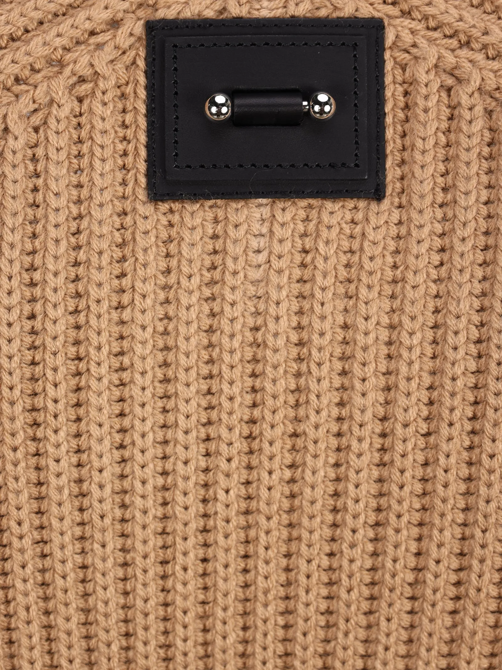 Neil Barrett Signature Pierced Ribbed-Knit Sweater