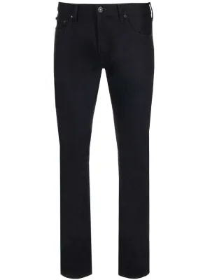 Off-White Arrows Print Straight Leg Jeans