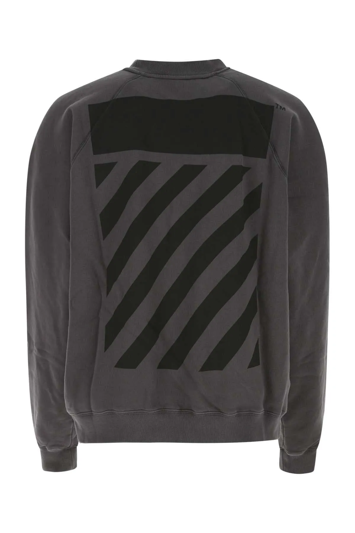Off-White Back Logo Print Oversized Sweater