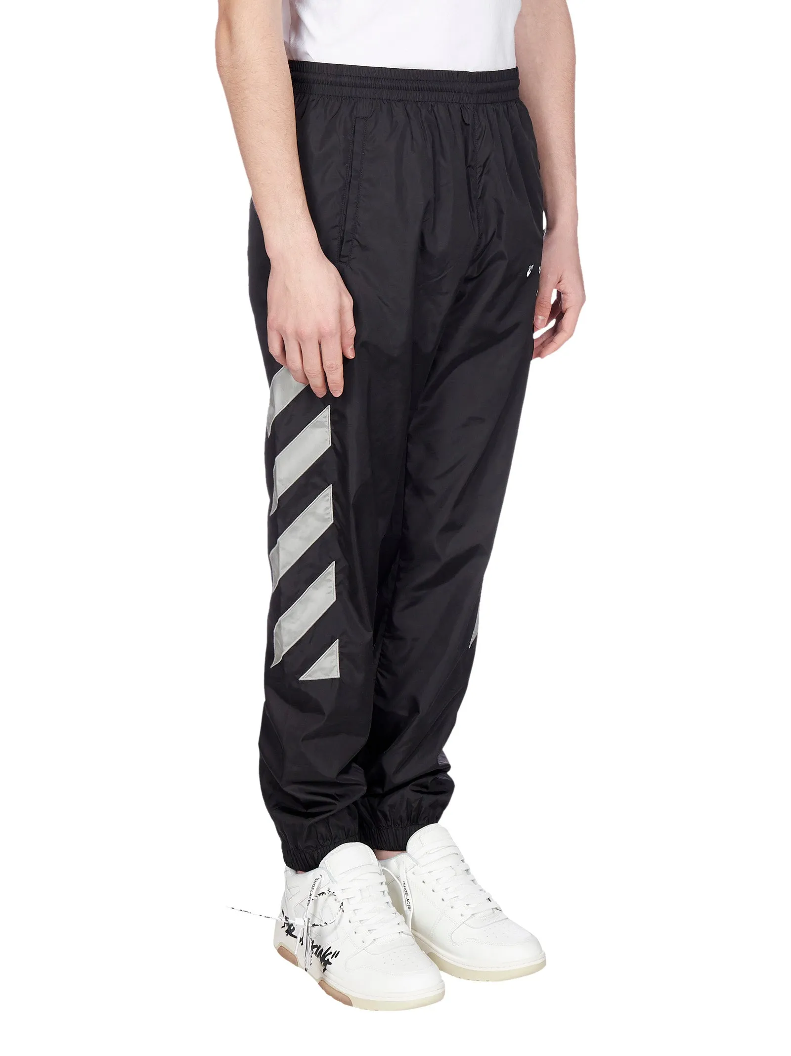 Off-White Diagonal Print Track Pants