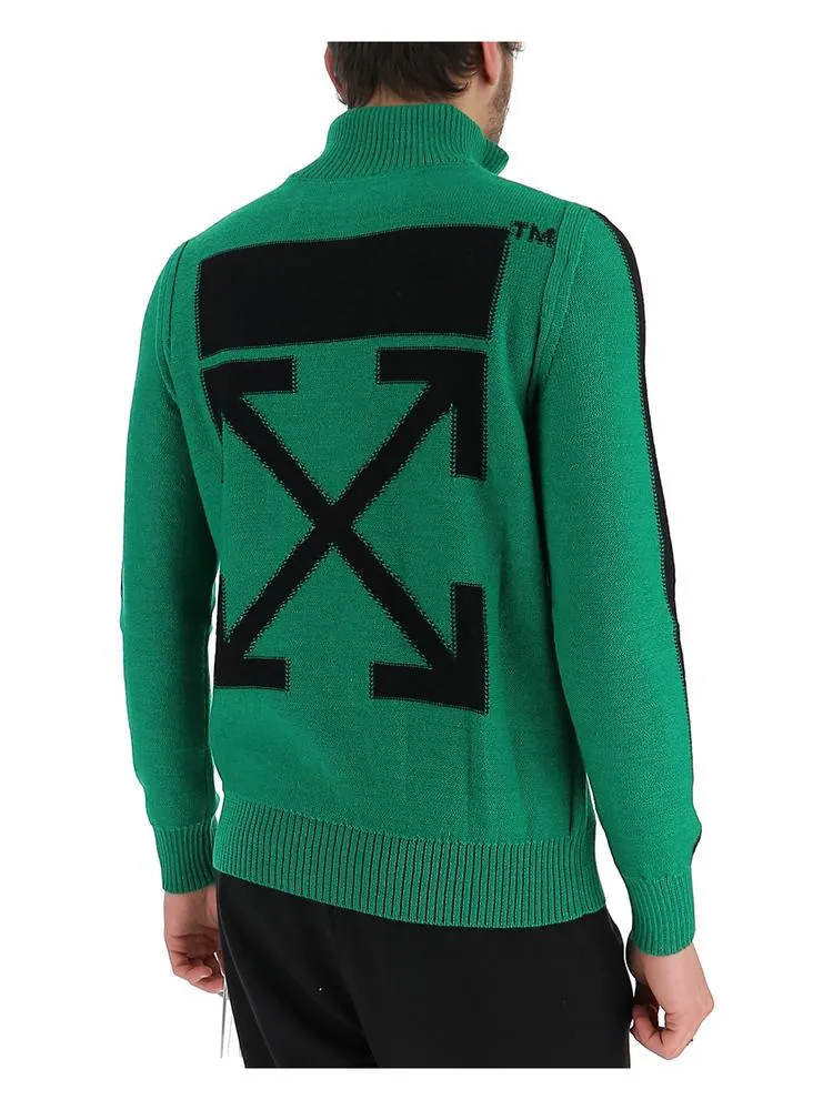 Off-White Impressionism Knitted Sweater