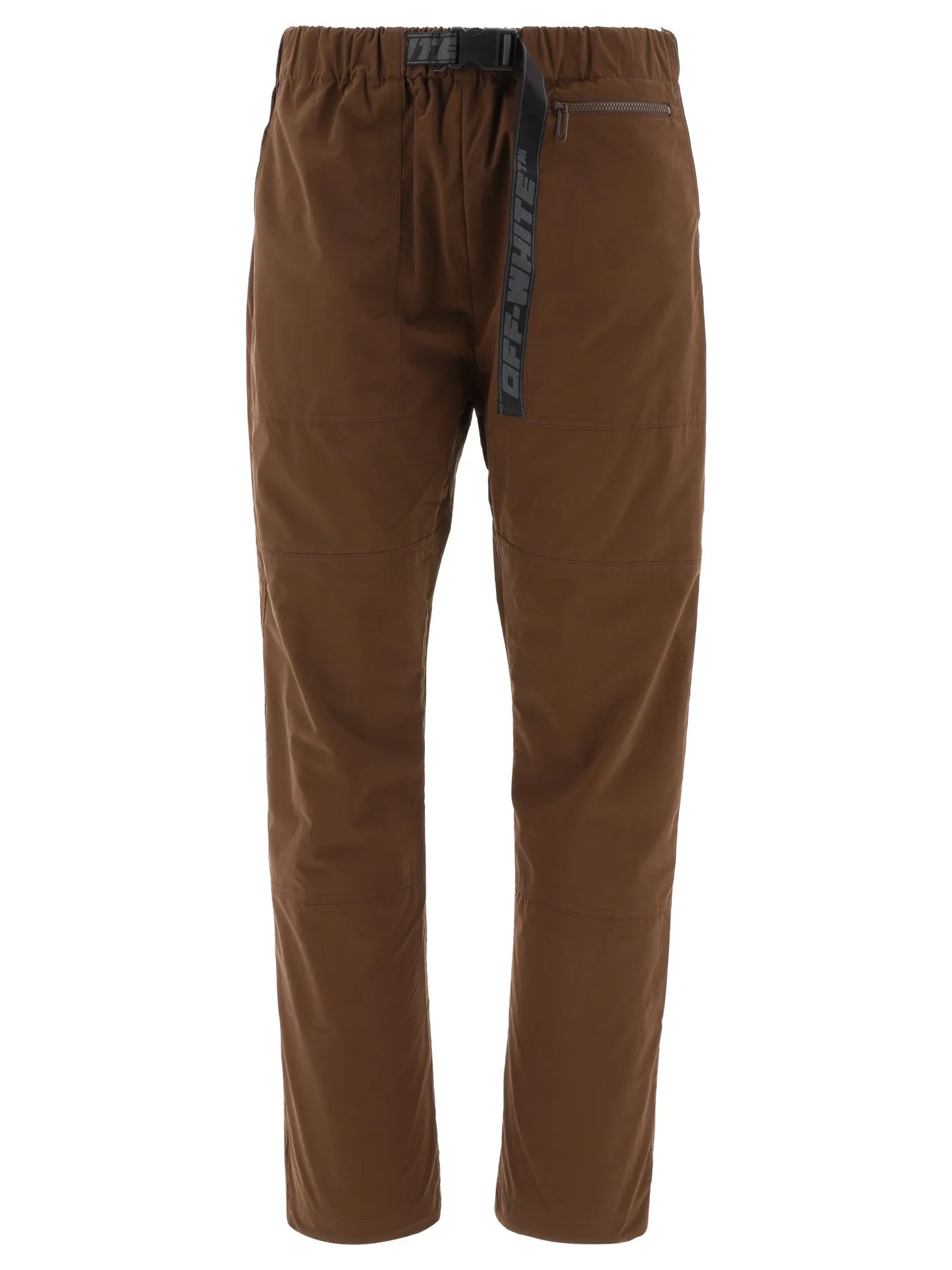 Off-White Industrial Belt Straight-Leg Pants