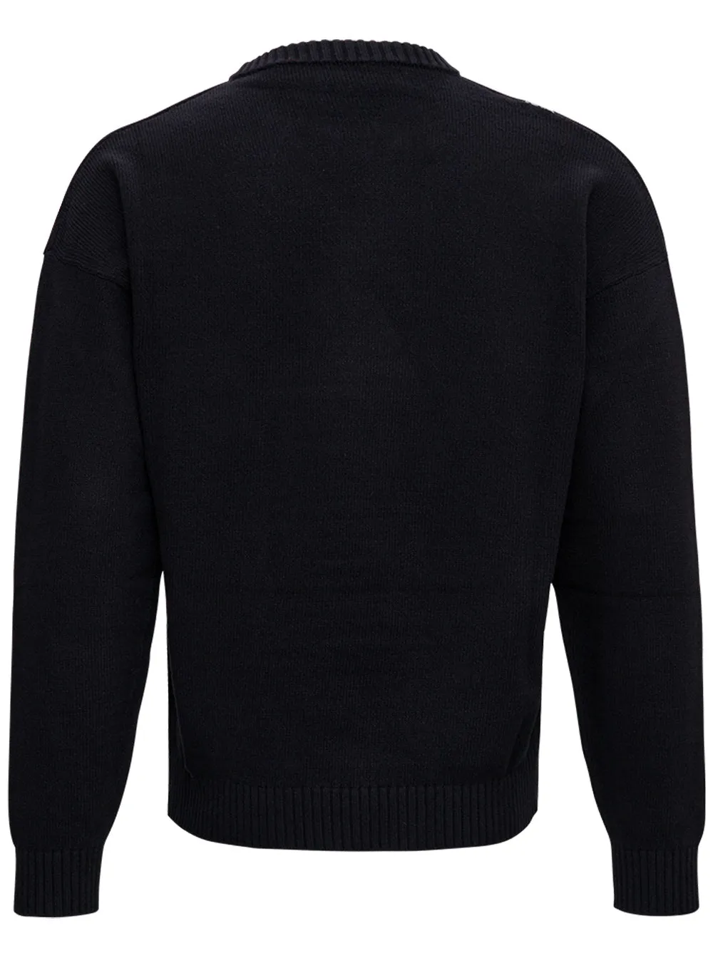 Off-White Logo Motif Crewneck Sweater