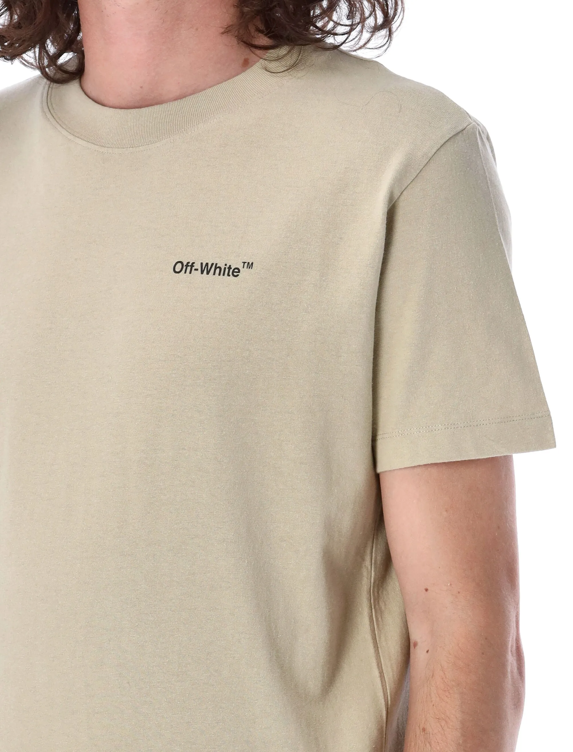 Off-White Signature Arrow Printed Crewneck T-Shirt