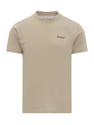 Off-White Signature Arrow Printed Crewneck T-Shirt