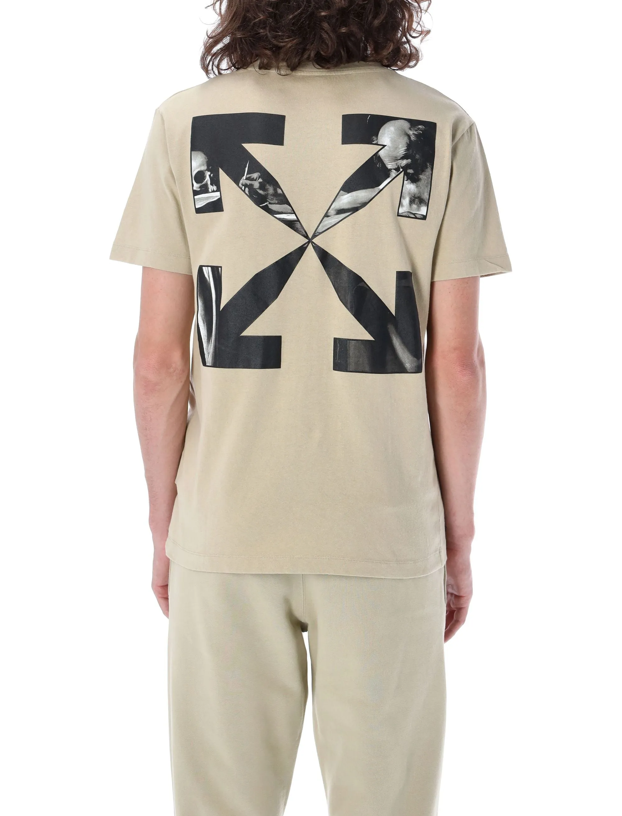 Off-White Signature Arrow Printed Crewneck T-Shirt