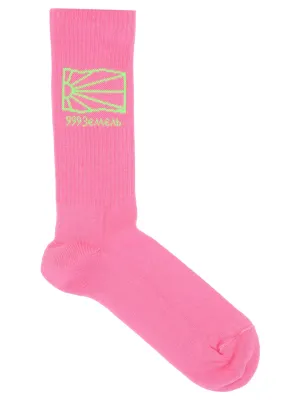 PACCBET Logo Printed Sport Socks