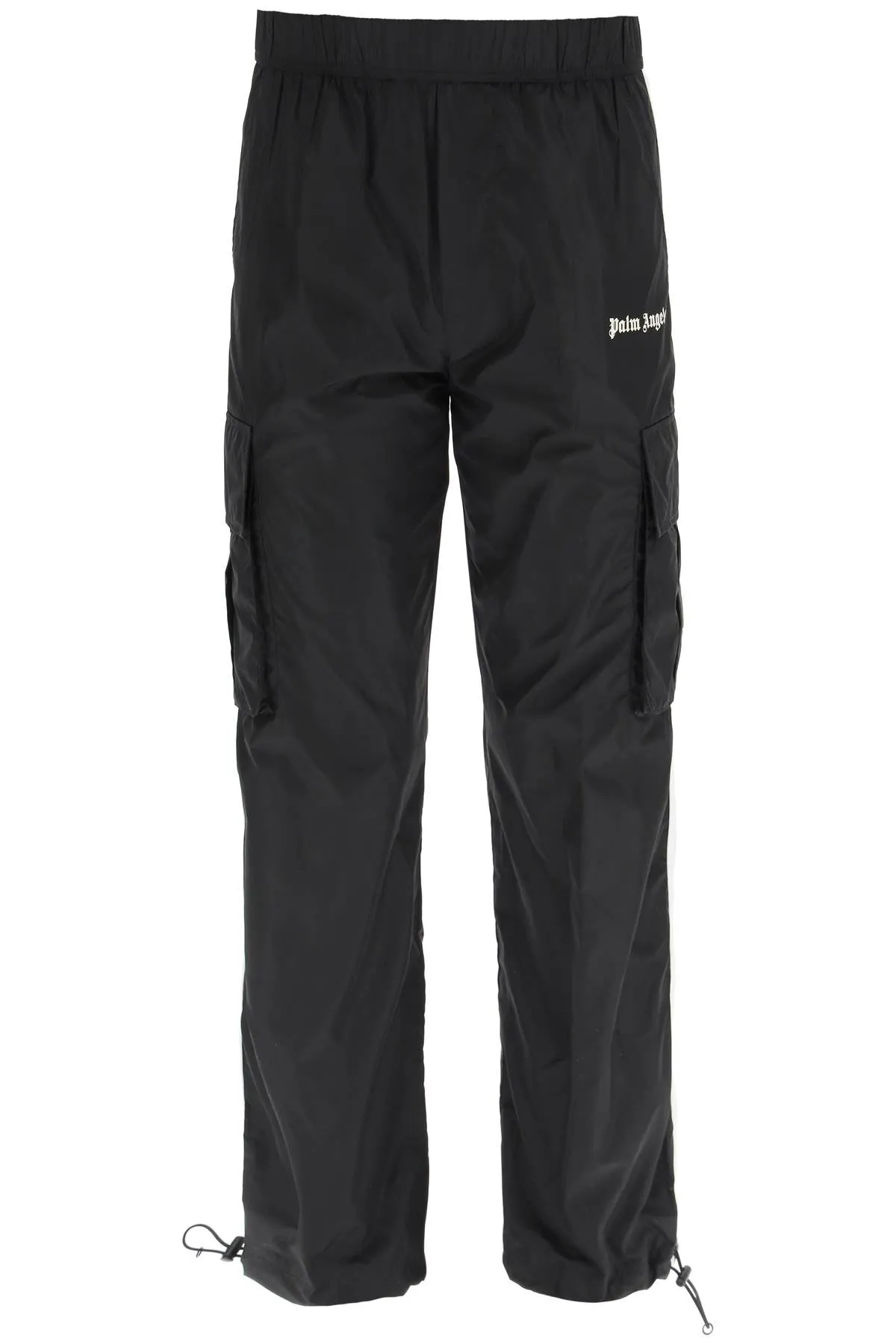 Palm Angels Aftersport Side-Stripe Logo Printed Track Pants