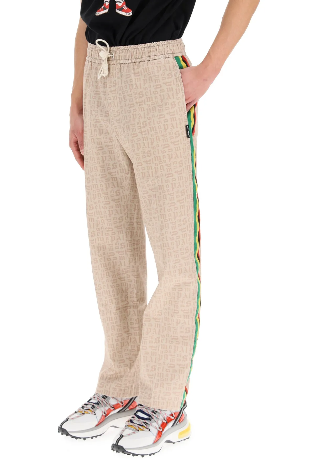 Palm Angels Allover Logo Track Pants
