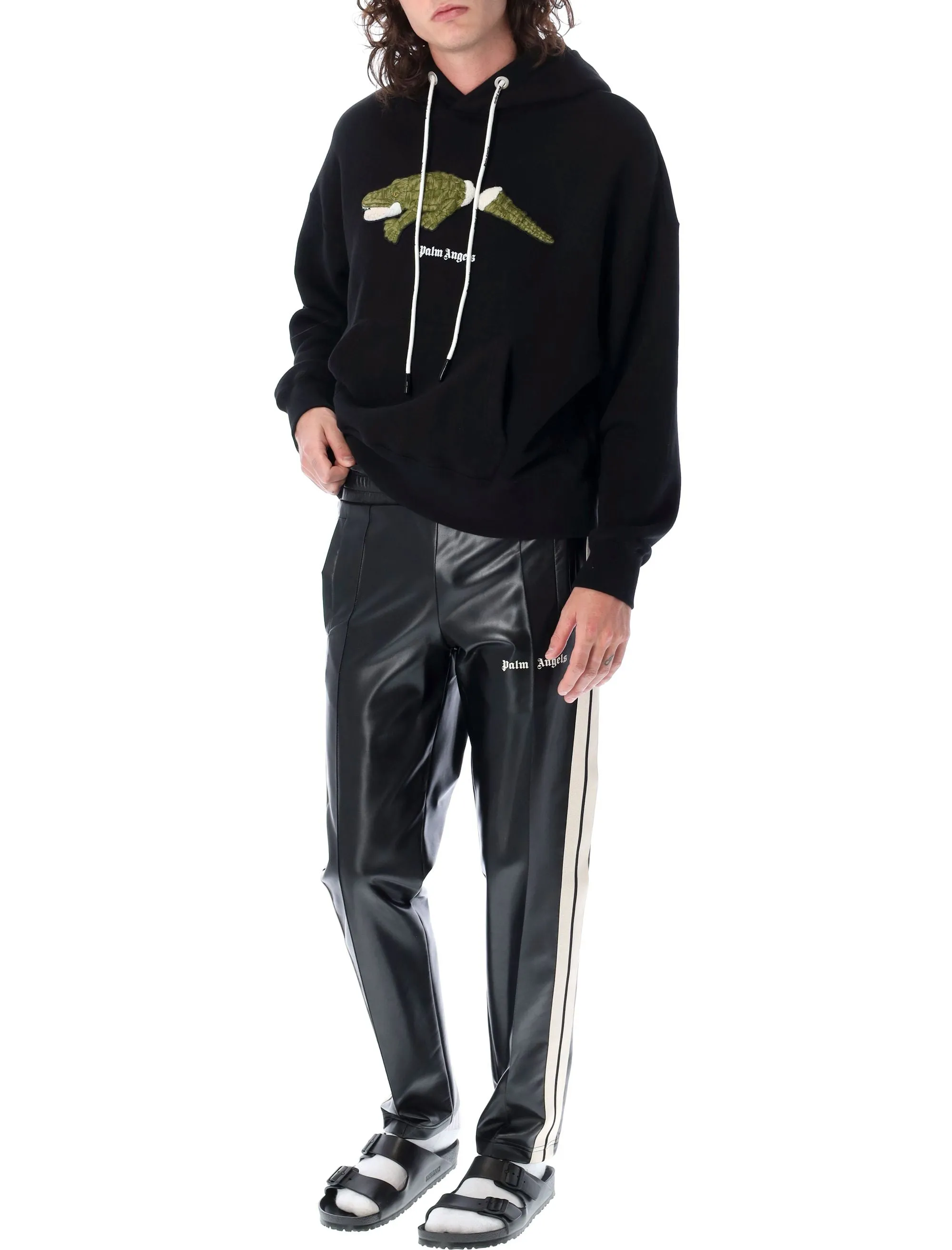 Palm Angels Classic Logo Printed Track Pants