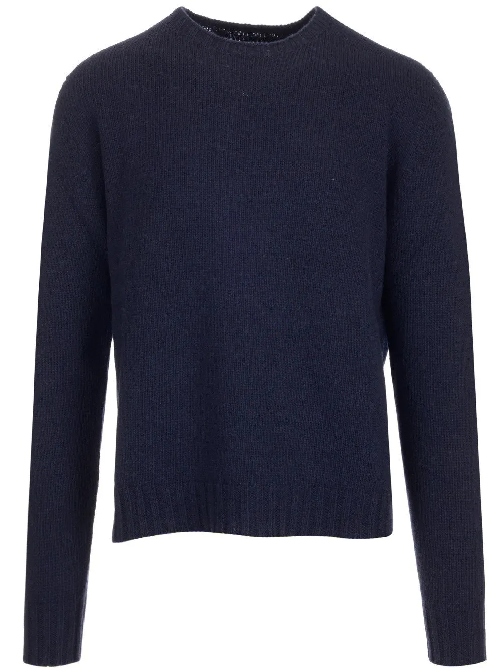 Palm Angels Logo Intarsia Crewneck Sweater