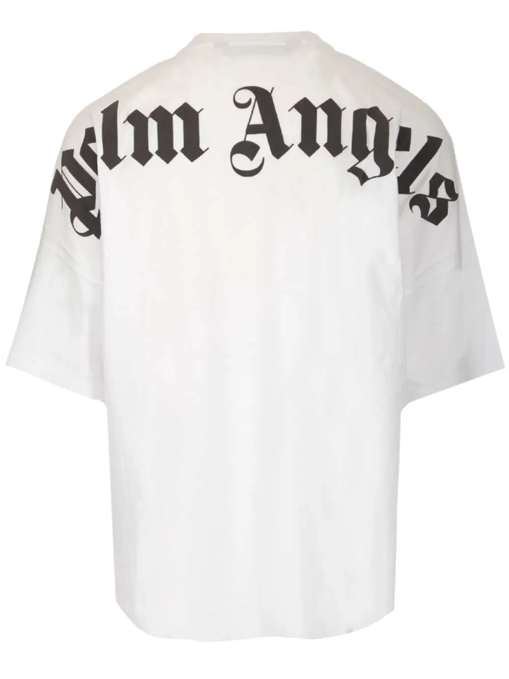 Palm Angels Logo Printed Crewneck T-Shirt