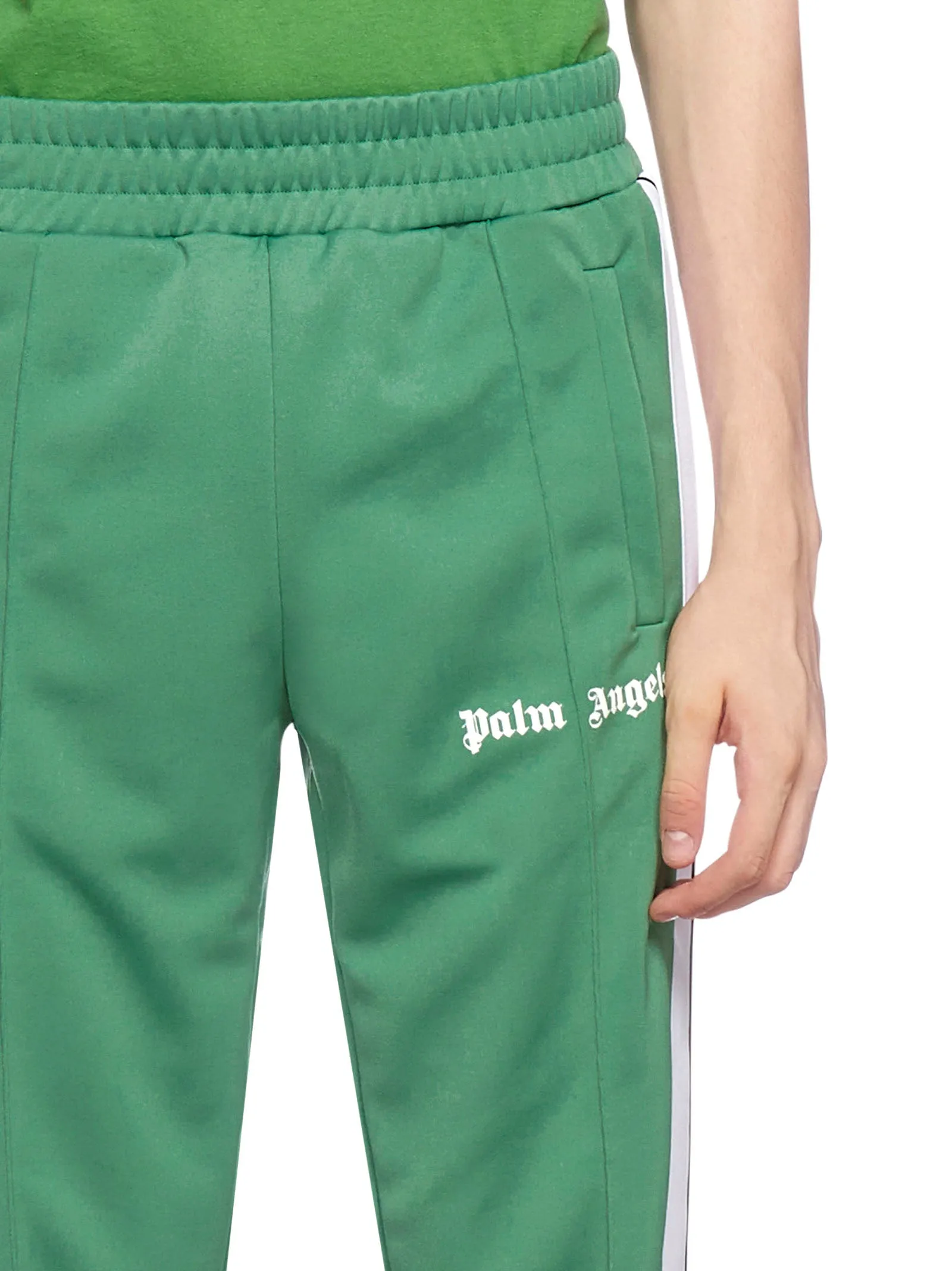Palm Angels Logo Printed Track Pants