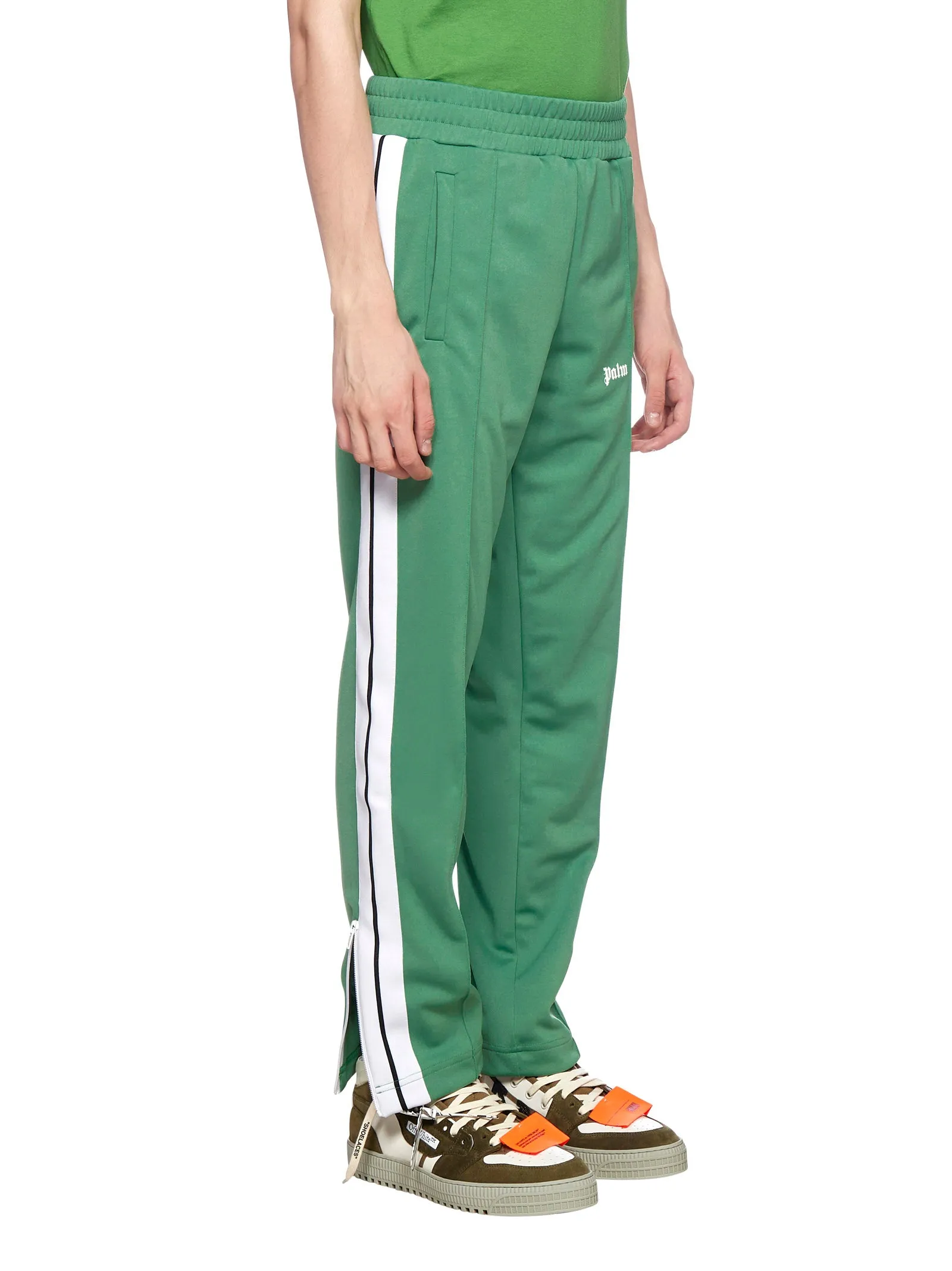 Palm Angels Logo Printed Track Pants