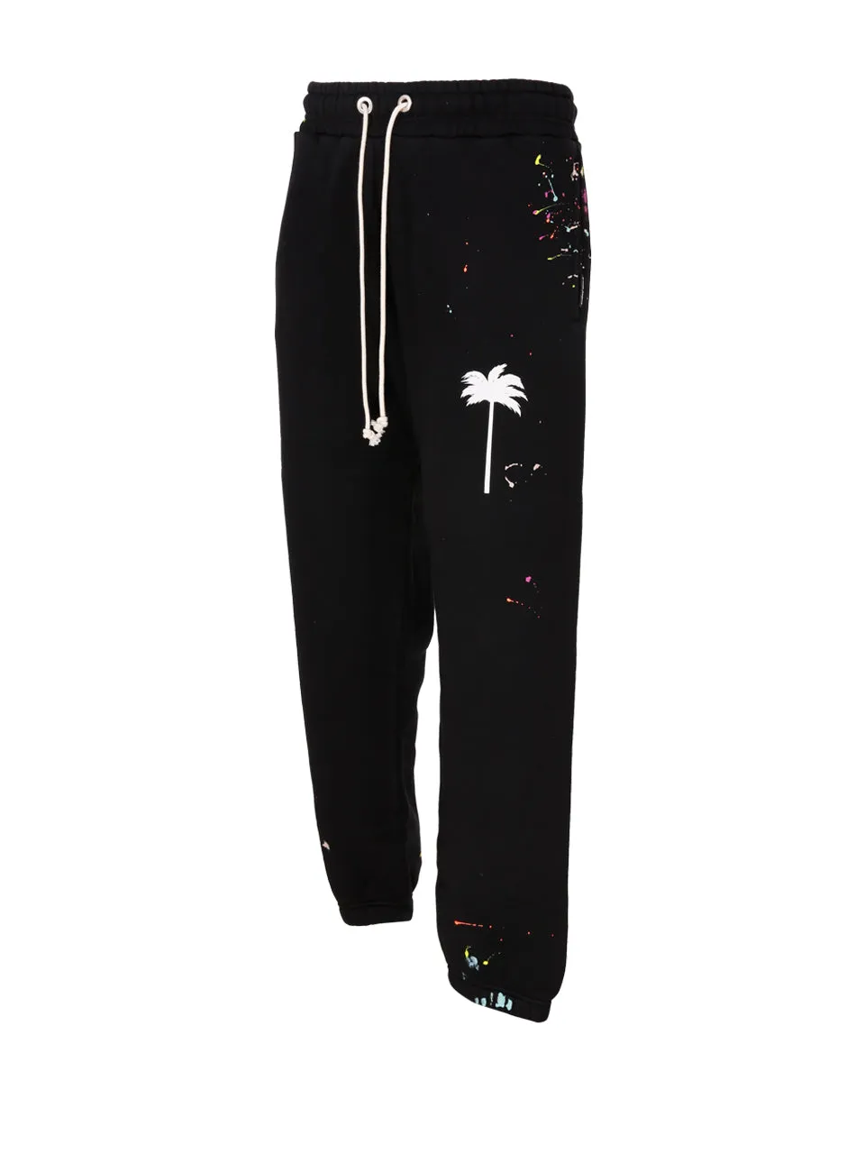 Palm Angels Painted Effect Drawstring Track Pants