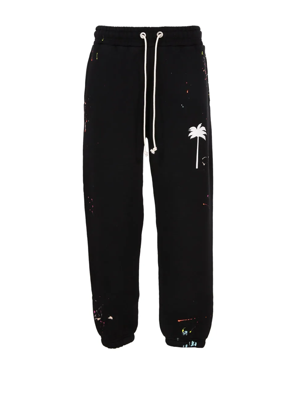 Palm Angels Painted Effect Drawstring Track Pants