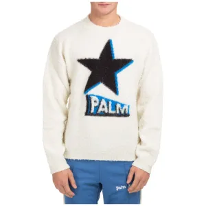 Palm Angels Rockstar Crewneck Knitted Jumper