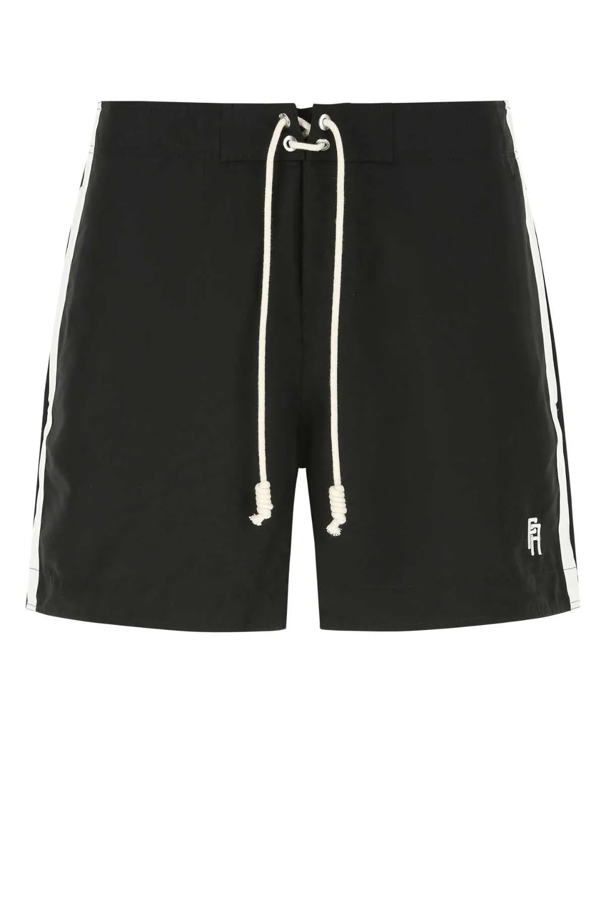 Palm Angels Stripe Trim Swimming Shorts