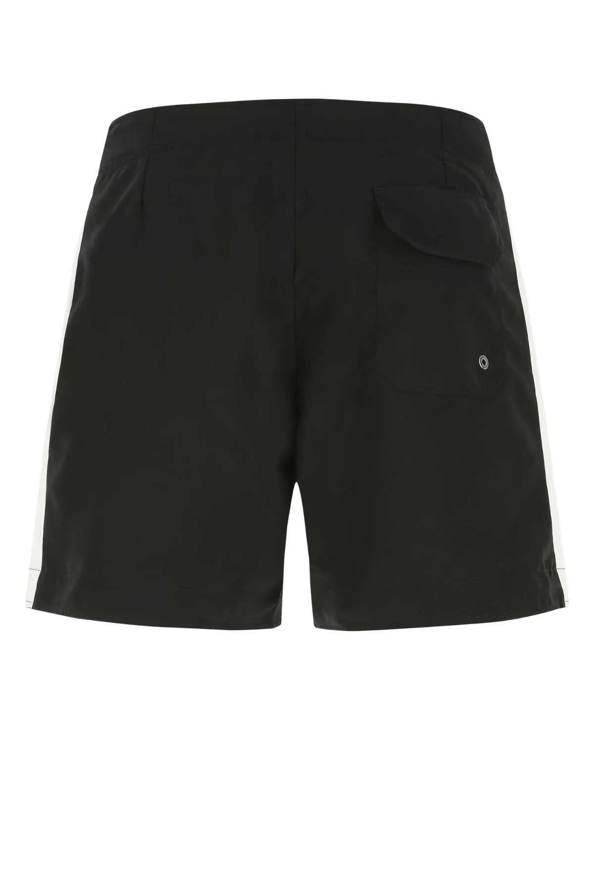 Palm Angels Stripe Trim Swimming Shorts