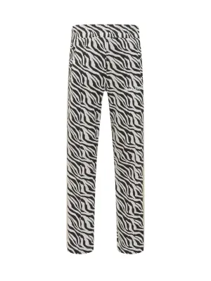 Palm Angels Zebra Print Tracker Pants