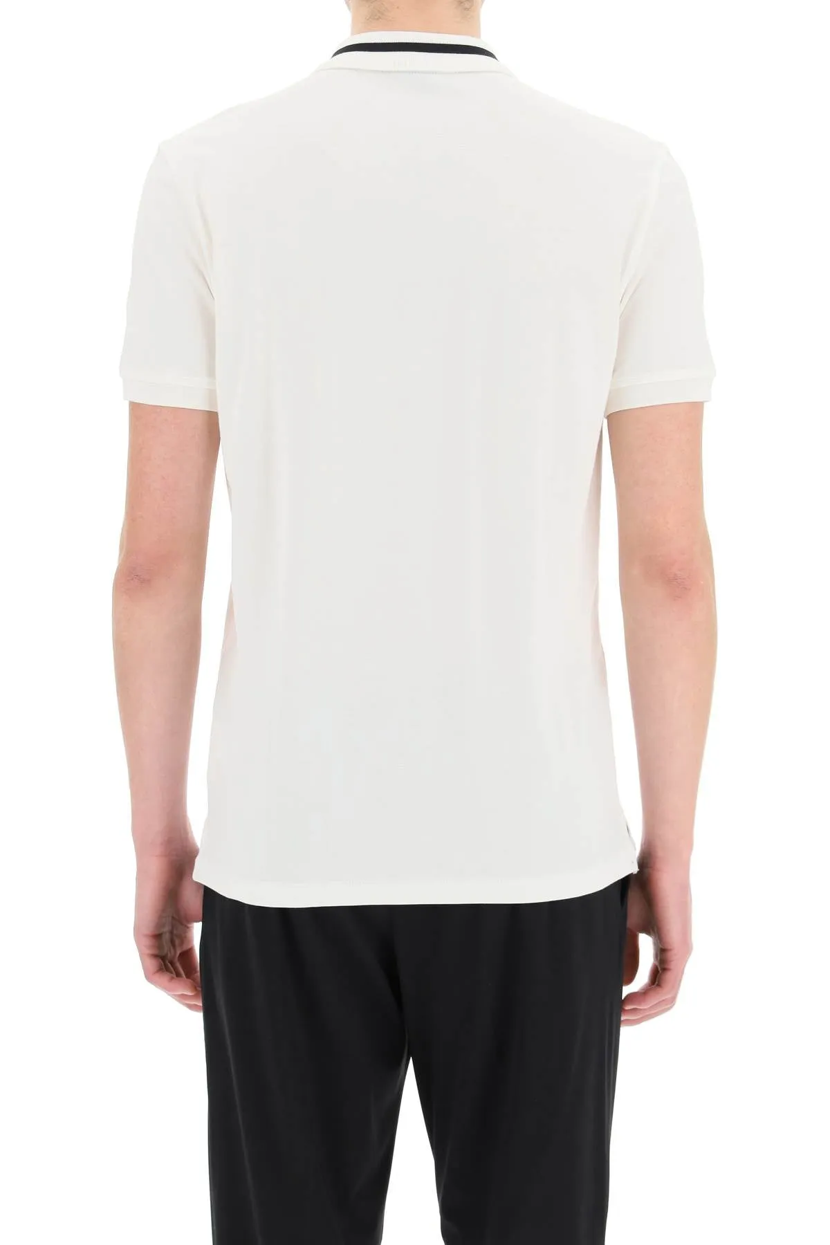 Paul Smith Happy Logo Short-Sleeved Polo Shirt