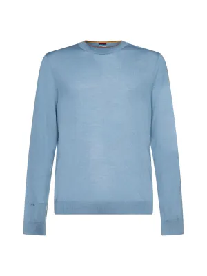 Paul Smith Logo Embroidered Knitted Jumper