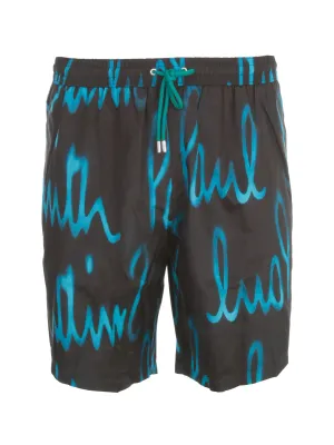 Paul Smith Printed Drawstring Swim Shorts