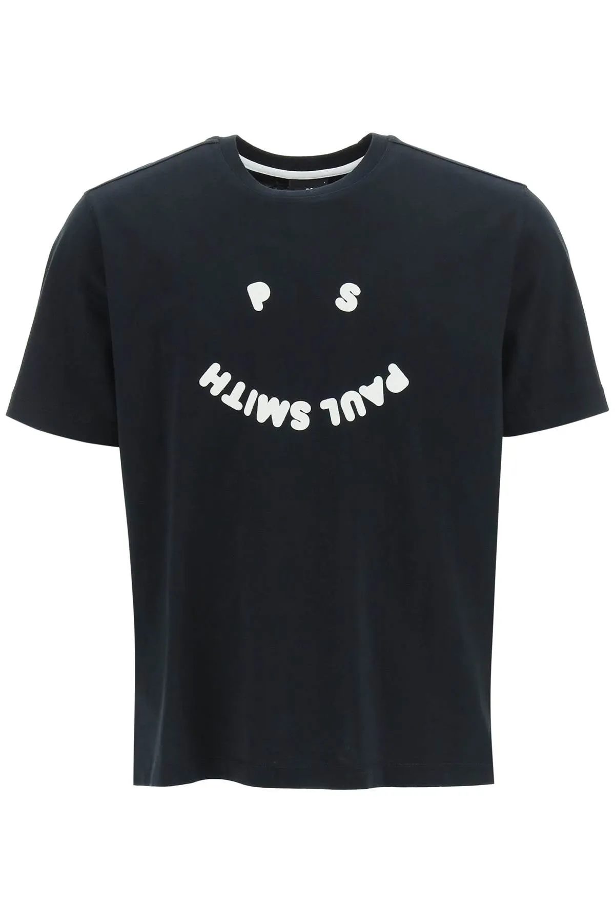 Paul Smith Smiley Logo Print Crewneck T-Shirt