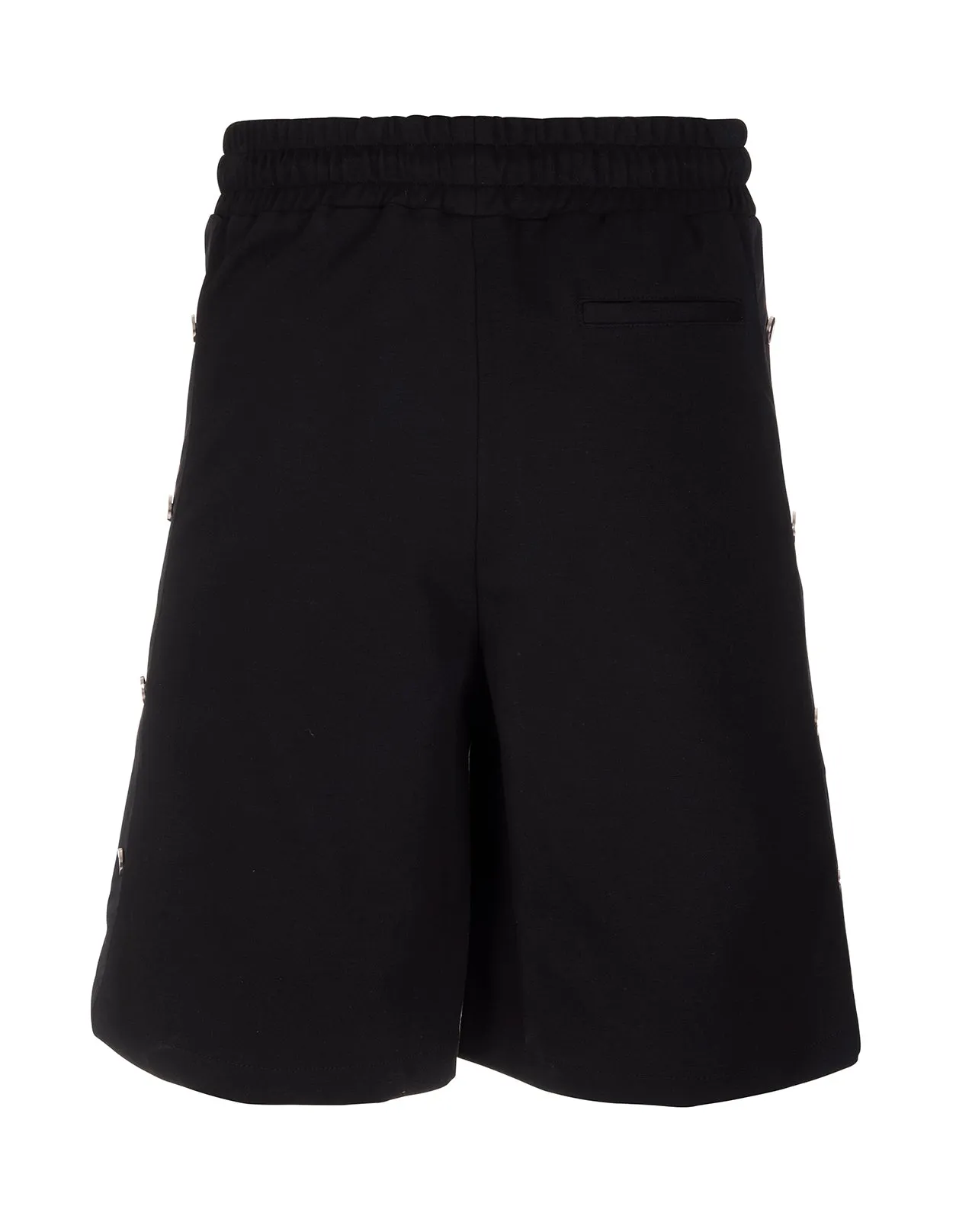 Philipp Plein Gothic Logo Print Shorts