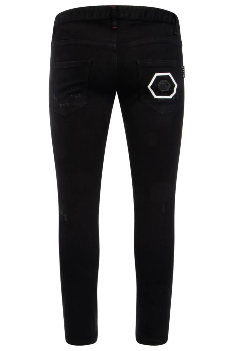 Philipp Plein Logo Patch Skinny Jeans