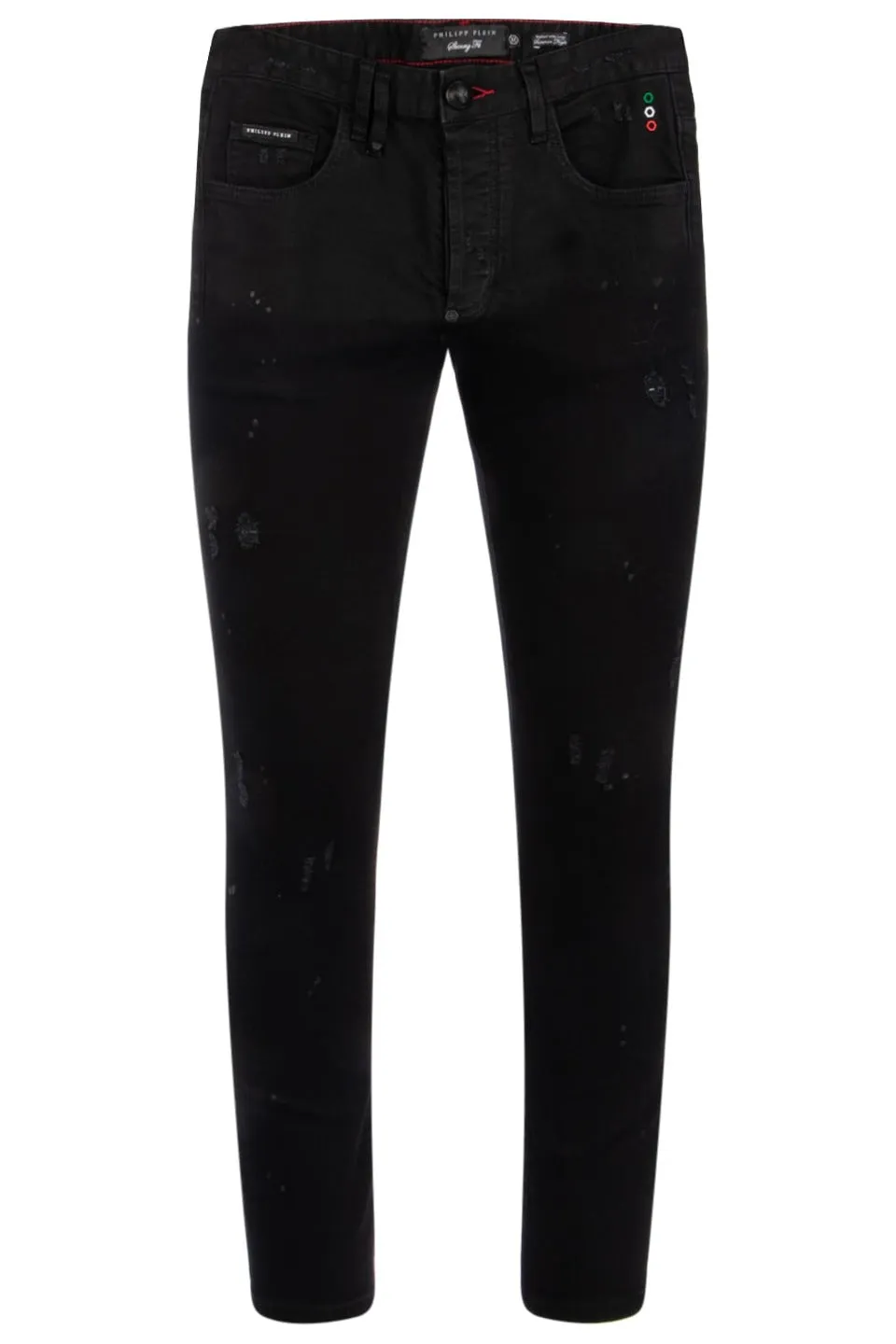 Philipp Plein Logo Patch Skinny Jeans
