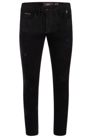 Philipp Plein Logo Patch Skinny Jeans