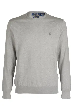 Polo Ralph Lauren Logo Embroidered Crewneck Sweater