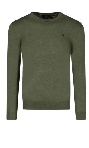 Polo Ralph Lauren Logo Embroidered Crewneck Sweater