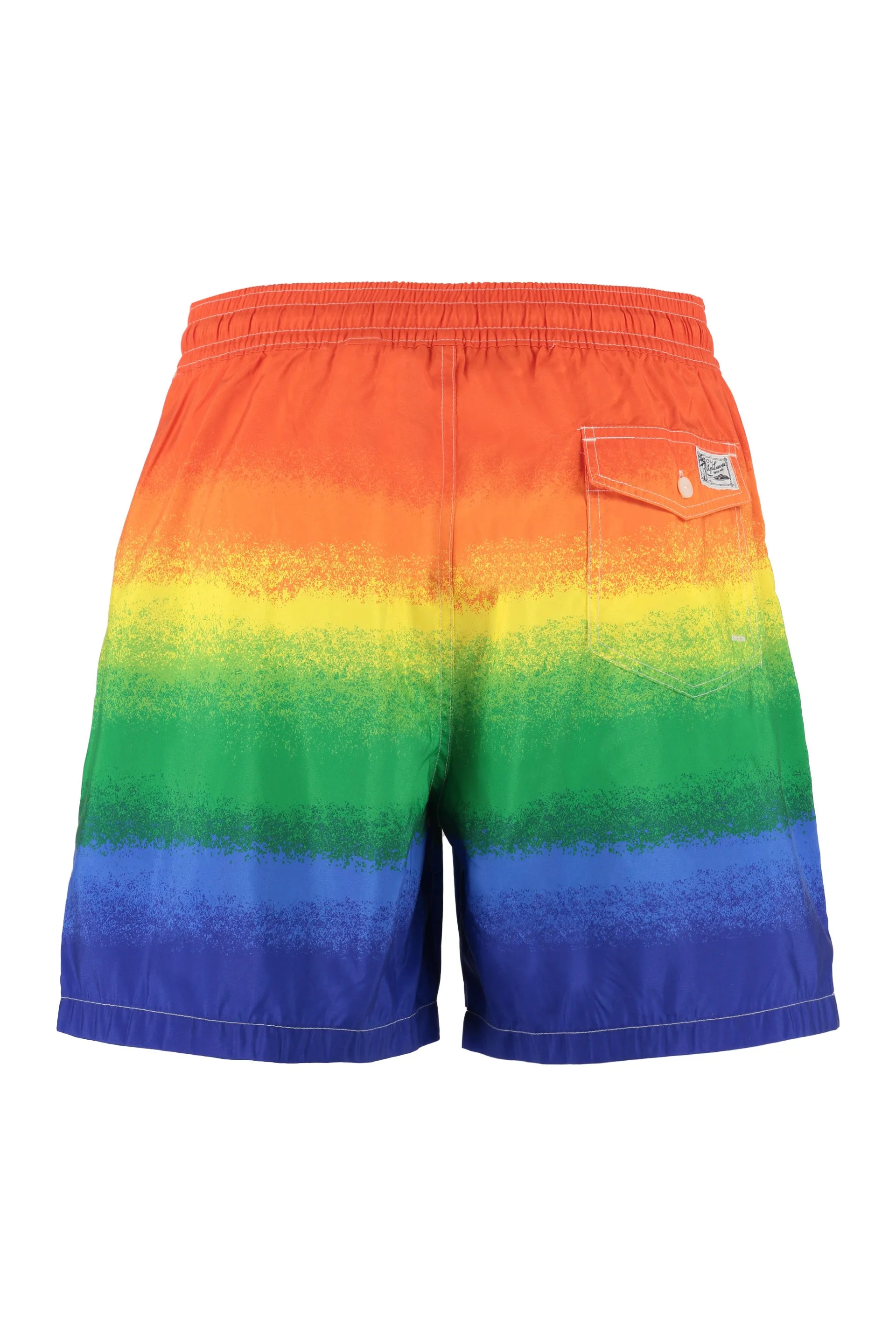 Polo Ralph Lauren Logo Embroidered Drawstring Swim Shorts