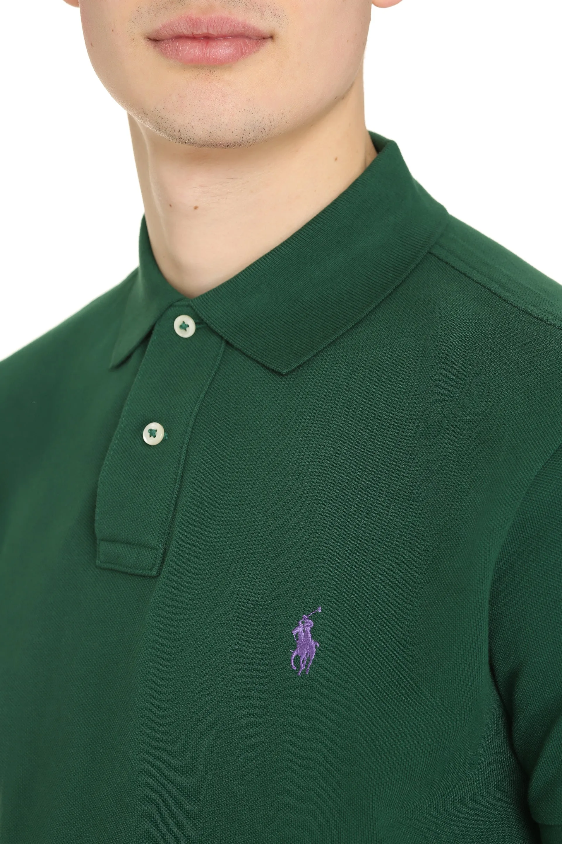 Polo Ralph Lauren Logo Embroidered Polo Shirt