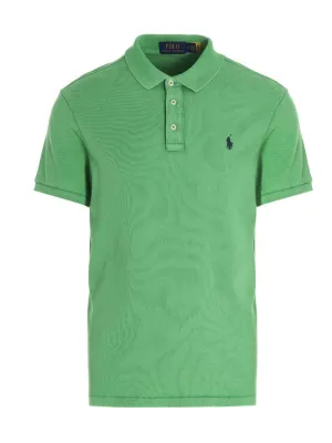 Polo Ralph Lauren Logo Embroidered Polo Shirt