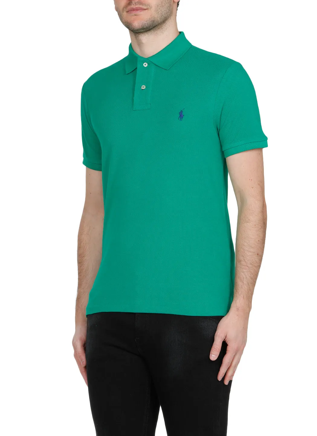 Polo Ralph Lauren Logo Embroidered Polo Shirt