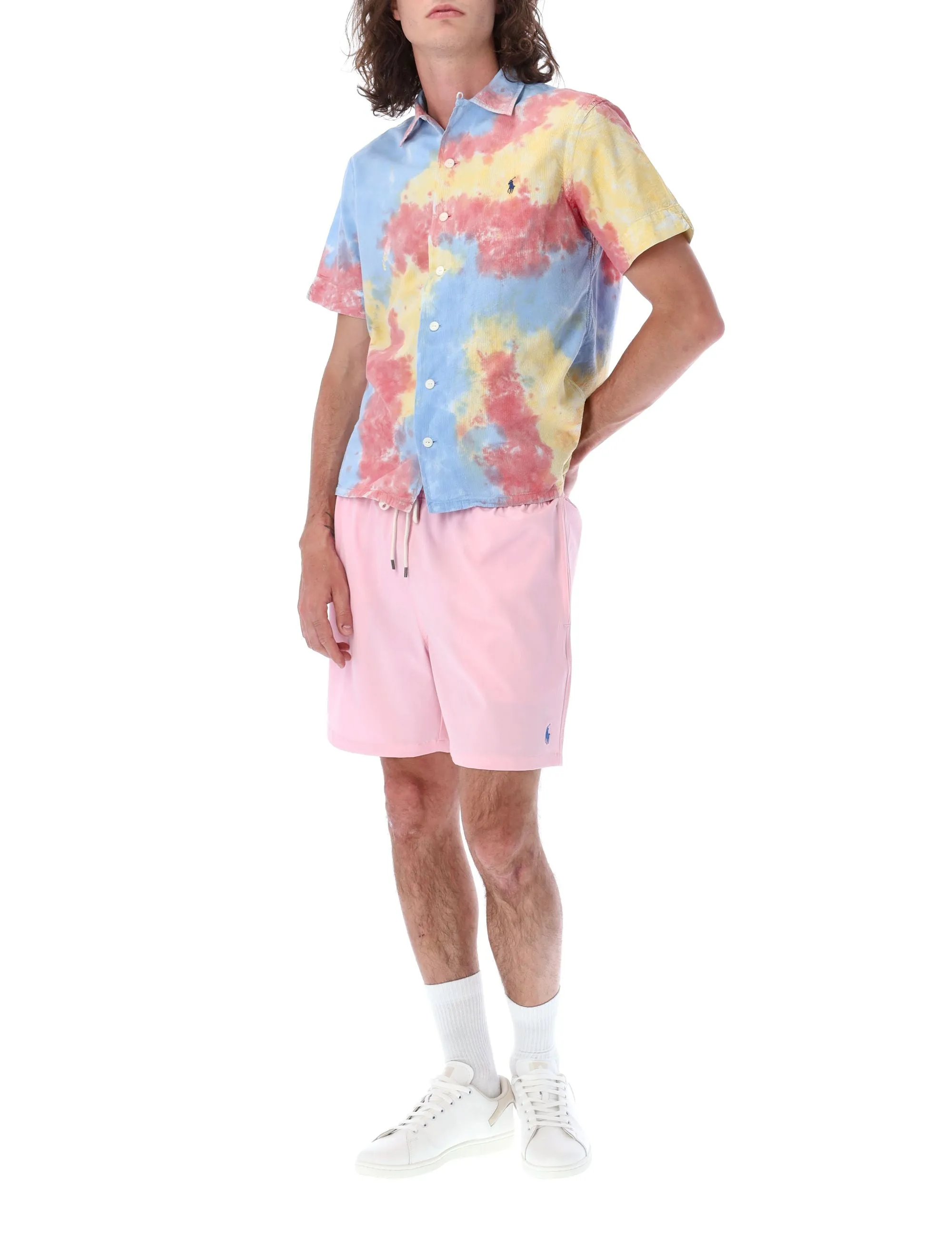 Polo Ralph Lauren Logo Embroidered Swim Shorts