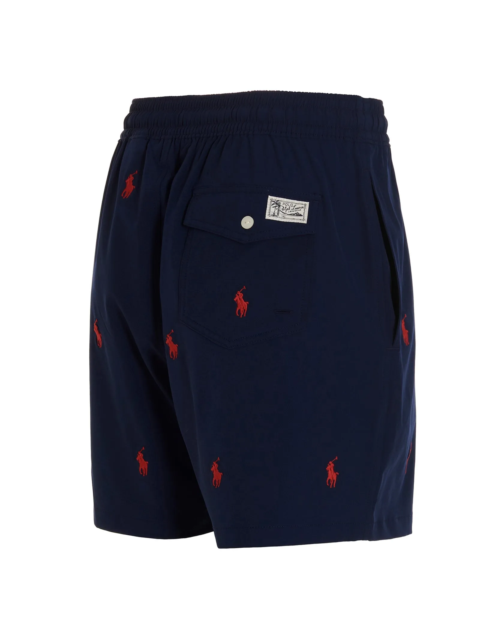 Polo Ralph Lauren Logo Embroidered Swimming Trunks
