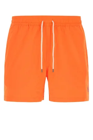 Polo Ralph Lauren Logo Patch Drawstring Swimming Shorts