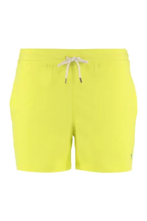 Polo Ralph Lauren Logo Patch Drawstring Swimming Shorts