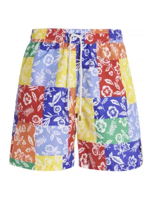 Polo Ralph Lauren Patchwork Printed Swim Shorts