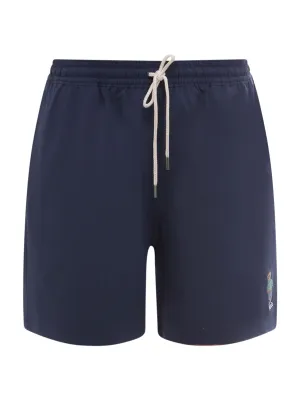 Polo Ralph Lauren Polo Bear Embroidered Swim Trunks