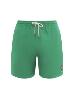 Polo Ralph Lauren Polo Bear Embroidered Swim Trunks