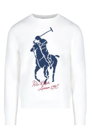 Polo Ralph Lauren Pony Graffiti Intarsia Sweater